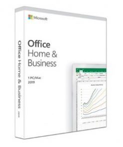 Microsoft (ESD) Office Home and Business 2019 is for families and small businesses who want classic Office apps and email installed on one PC or Mac for use at home or work. (Copy)