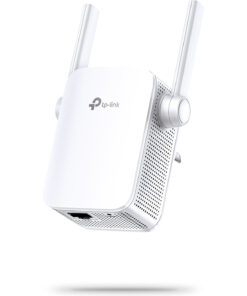 TP-Link TL-WA855RE N300 300Mbps Wi-Fi Range Extender Repeater Access Point 1Gpbs LAN 802.11bgn 2xExternal Antennas Mini Size MIMO Tech Tether App