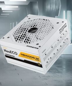 Antec NE 1000w 80+ Gold, Fully-Modular, ATX 3.0, PCIe 5.0, 120mm Silent Fan, Japanese Caps, ATX Power Supply, PSU,10 Years Warranty