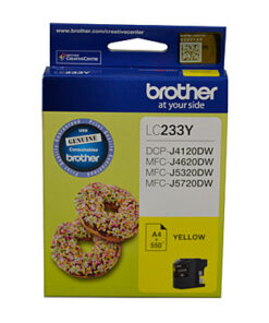 Brother LC233 Yellow Ink Cartridge