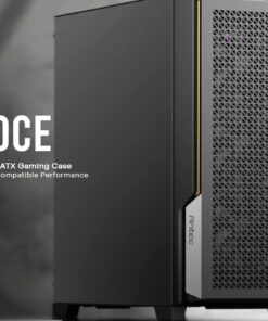 Antec P20CE E-ATX supports Dual CPU MB up to 300m, USB-C, Mesh, Air Filter, 3x PWM Fans, 4x HDD, 4 in 1 Splitter Fan Cable, Office and Corporate (LS)