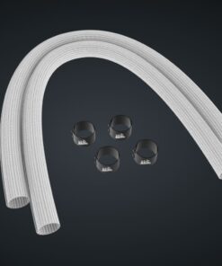 Corsiar Sleeving Kit for AIO CPU Coolers - 400mm - White
