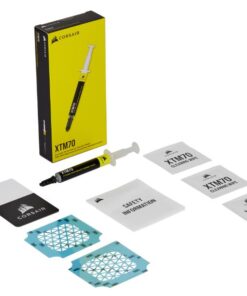 Corsair XTM70 Extreme Performance Thermal Paste, Thermal Grease. 3 Grams with Easy Applicator and cleaning Wipes.