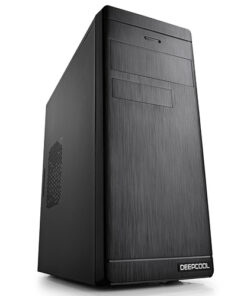 DeepCool Wave V2 Micro-ATX PC Case 390x217x435mm, 0.5mm Thick Black Panels, GPU Up To 320mm, 1xUSB3 /2xUSB2