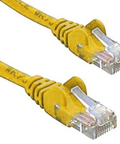 8ware CAT5e Cable 2m - Yellow Color Premium RJ45 Ethernet Network LAN UTP Patch Cord 26AWG CU Jacket
