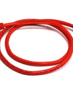 8Ware CAT6A Cable 0.25m (25cm) - Red Color RJ45 Ethernet Network LAN UTP Patch Cord Snagless