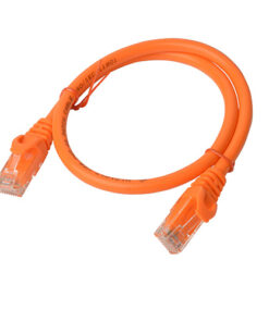 8Ware CAT6A Cable 0.5m (50cm) - Orange Color RJ45 Ethernet Network LAN UTP Patch Cord Snagless