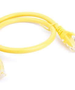 8Ware CAT6A Cable 0.5m (50cm) - Yellow Color RJ45 Ethernet Network LAN UTP Patch Cord Snagless