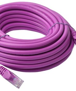 8Ware CAT6A Cable 10m - Purple Color RJ45 Ethernet Network LAN UTP Patch Cord Snagless