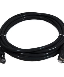 8Ware CAT6A Cable 2m - Black Color RJ45 Ethernet Network LAN UTP Patch Cord Snagless
