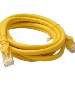 8Ware CAT6A Cable 2m - Yellow Color RJ45 Ethernet Network LAN UTP Patch Cord Snagless