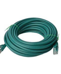 8Ware CAT6A Cable 50m - Green Color RJ45 Ethernet Network LAN UTP Patch Cord Snagless