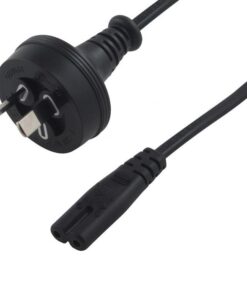 8Ware 2 Pin Core Power Cable 2m AU Plug 240v to IEC C7 figure eight Female Appliance Wall Duty for Notebook AC Adaptor POS OEM ~CBPOW-2C HPL240 /8B
