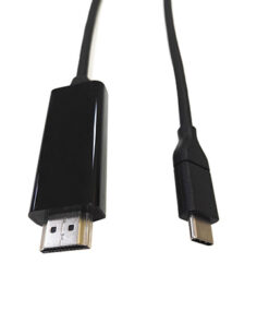8ware 2m USB 3.1 Type C (USB-C) to HDMI Cable Male to Male for Monitor, TV, Projector Apple MacBook Chromebook Samsung Galaxy S8+