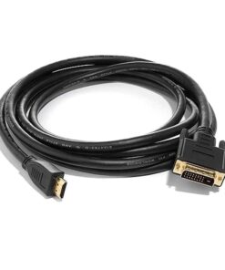 8ware HDMI to DVI-D Adapter Converter Cable 2m - Retail Pack Male to Male 30AWG Gold Plated PVC Jacket for PS4 PS3 Xbox Monitor PC Computer Projector