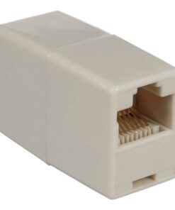 8Ware RJ45 Inline Coupler - Network Keystone Jack Socket suitable for CAT5e and CAT6 Ethernet cables