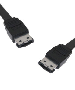 8Ware eSATA Cable 0.5m (50cm) Supports SATA I and II