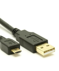 8Ware USB 2.0 Cable 3m A to Micro-USB B Male to Male Black