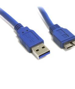 8Ware USB 3.0 to Micro USB Cable 2m Type A to Type B Male to Male for Charging or Data Sync Mobile Devices Phone Tablet PDA GPS