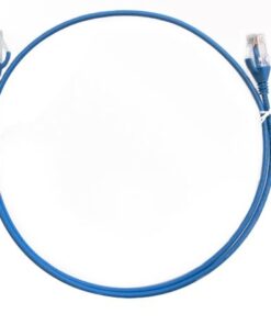 8ware CAT6 Thin Cable 1.5m  / 150cm - Blue Color Premium RJ45 Ethernet Network LAN UTP Patch Cord 26AWG for Data