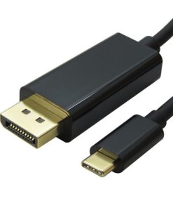 Astrotek 2m USB-C to DP DisplayPort Cable Adapter Male to Male for iPad Pro Macbook Air Samsung Galaxy Surface Dell Windows XPS 4k