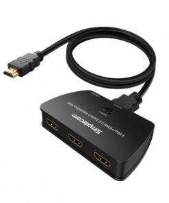 (LS) Simplecom CM323 3 Way HDMI 2.0 Switch 3 IN 1 OUT Ultra HD 4K 60Hz HDR HDCP 2.2