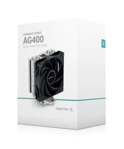 DeepCool AG400 CPU Cooler 4 Heat Pipes, 120mm PWM Fan, Intel LGA1851 /1700 /1200 /115X AMD AM5 /AM4