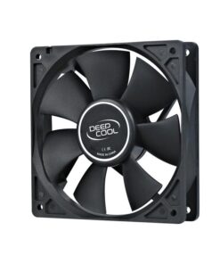 DeepCool XFAN 120 120mm Hydro Bearing Case Fan 3 Pin  / Molex Connector, Black Stealth Appearance, Ideal for System Builds, Low RPM 26dB LS