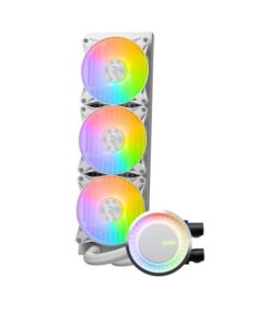 MSI MAG CORELIQUID E360 WHITE Liquid CPU Cooler, LGA 1150 /1151 /1155 /1156 /1200 /1700 /AM5 /AM4 /TR4 /sTRx4 3y warranty