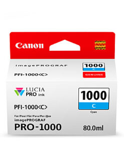 Canon PFI1000 Cyan Ink Cartridge