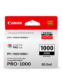 Canon PFI1000 Mat Black Ink Cartridge