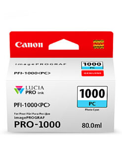 Canon PFI1000 Ph Cyan Ink Cartridge