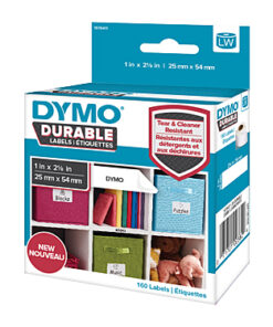 Dymo LW 25mm x 54mm Wht Labels