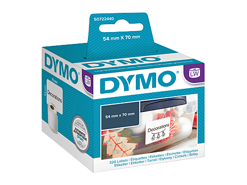 Dymo LW MP Label 54mm x 70mm