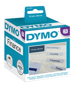 Dymo LW File Label 12mm x 50mm