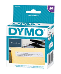 Dymo LW 19mm x 51mm White