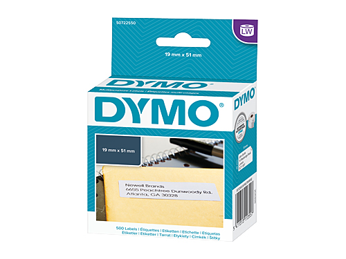 Dymo LW 19mm x 51mm White