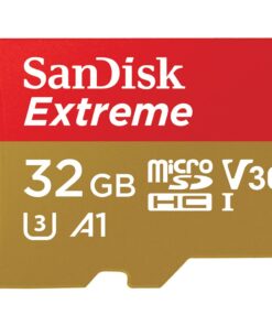 SanDisk Extreme 32GB microSD SDHC V30 U3 C10 A1 UHS-1 100MB /s R 60MB /s W 4x6 SD Adaptor Android Smartphone Action Camera Drones >16GB