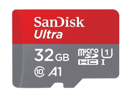 SanDisk Ultra 32GB microSD SDHC SDXC UHS-I Memory Card 120MB /s Full HD Class 10 Speed Google Play Store App for Android Smartphone Tablet >16GB