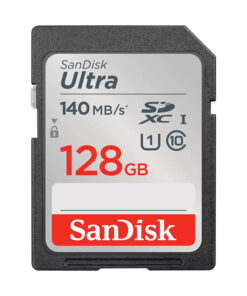 SanDisk Ultra 128GB SDHC SDXC UHS-I Memory Card 140MB /s Full HD Class 10 Speed Shock Proof Temperature Proof Water Proof X-ray Proof Digital Camera
