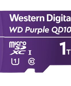 Western Digital WD Purple 1TB MicroSDXC Card 24 /7 -25Â°C to 85Â°C Weather and Humidity Resistant for Surveillance IP Cameras mDVRs NVR Dash Cams Drones