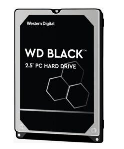 Western Digital WD Black 500GB 2.5' HDD SATA 6gb /s 7200RPM 64MB Cache SMR Tech for Hi-Res Video Games 5yrs Wty (LS) --WD20SPZX