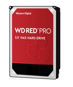 Western Digital WD Red Pro 18TB 3.5' NAS HDD SATA3 7200RPM 512MB Cache 24x7 300TBW ~24-bays NASware 3.0 CMR Tech 5yrs wty