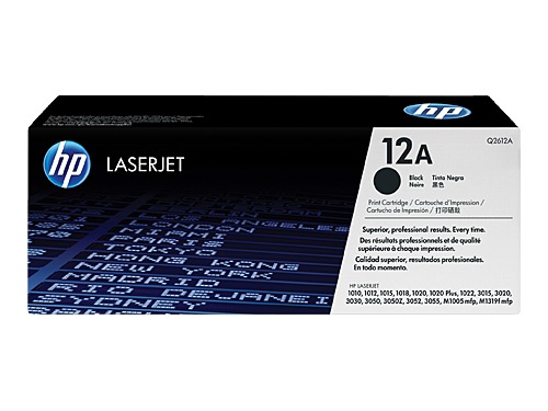 HP #12A Black Toner Q2612A
