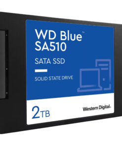 Western Digital WD 2TB Blue SA510 SATA SSD 2.5' /7mm Cased Read 560MB /s Write 520MB /s WDS200T3B0A 5-year Limited Warranty