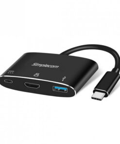 (LS)Simplecom DA310 USB 3.1 Type C to HDMI USB 3.0 Adapter with PD Charging (Support DP Alt Mode and Nintendo Switch)