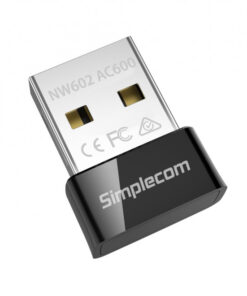 Simplecom NW602 AC600 Dual Band Nano USB WiFi Wireless Adapter