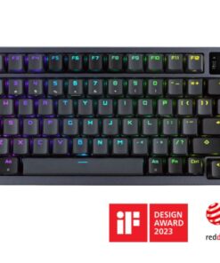 ASUS ROG AZOTH /NXSW /US /PBT (Snow Switch) Gaming Keyboard, OLED Display, NX Snow Switch, 75 Keys, Tri-mode Connection, Quiet