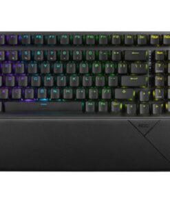 ASUS ROG STRIX SCOPE II 96 WL Storm Switch NX Wireless Gaming Mechanical Keyboard, Tri-mode Connection, Streamer Hotkeys, PBT Keycaps, Clicky
