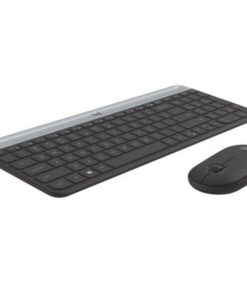 Logitech MK470 Slim Wireless Keyboard Mouse Combo Nano Receiver 1 Yr Warranty